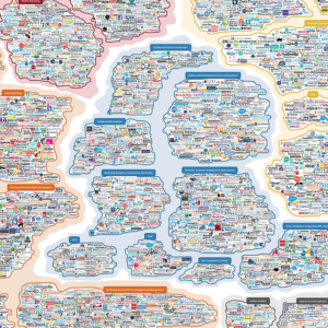 Marketing Technology Landscape (Detail) (© Brinker (2020): Marketing Technology Landscape Supergraphic)