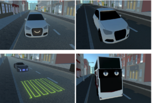 Communication cues with autonomous vehicles (© Löcken et al. 2019)